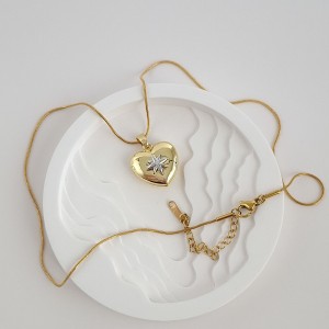 گردنبند لاکت قلب ستاره*