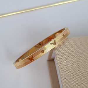 دستبند استیل با طرح ابر و ماه و خورشید    *