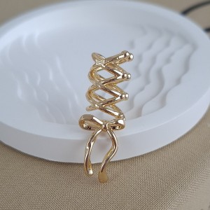 گوشواره ایرکاف حلقه تمام نگین *