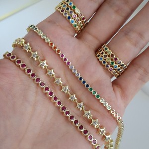 دستبند طلایی زنانه