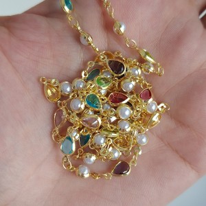 گردنبند دخترانه رنگی