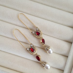 گوشواره مک کوئین سنجاق (مستر) *