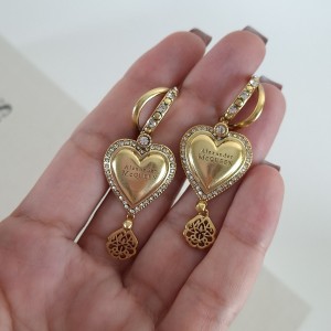 گوشواره مستر مک کوئین قلب