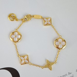 دستبند لویی ویتون صدف سفید