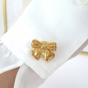 کاور دکمه پاپیون استیل *