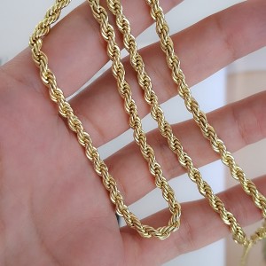 گردنبند طنابی کوتاه