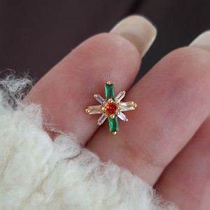 پیرسینگ ستاره مولتی کالر (هر عدد)