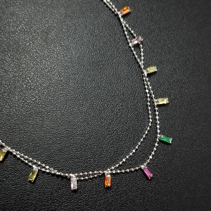 خرید گردنبند رنگی دخترانه