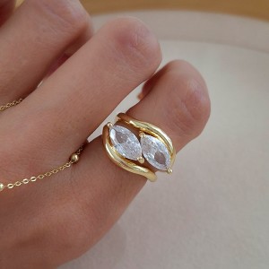 انگشتر طرح چشم نگین مارکیز*