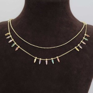 گردنبند دو ردیفه