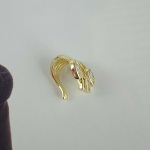 گوشواره ایرکاف چهار ردیفه اشک و باگت*