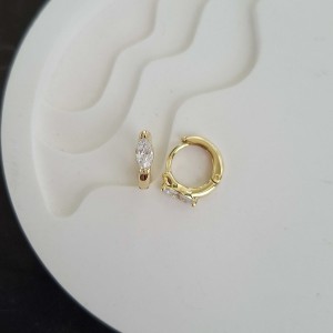 گوشواره حلقه مارکیز ظریف ژوپینگ*