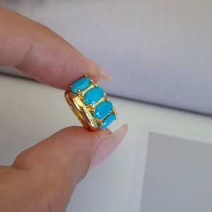 ایرکاف تنیسی آبی فیروزه ای ( هر عدد )*