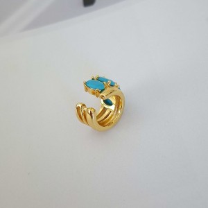 ایرکاف تنیسی آبی فیروزه ای *