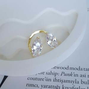 گوشواره مارکیز نگین دار
