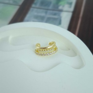 گوشواره ایرکاف سه لاین تنیس و گوی (هر عدد)