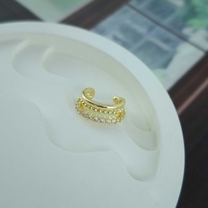 گوشواره ایرکاف سه لاین تنیس و گوی (هر عدد)*