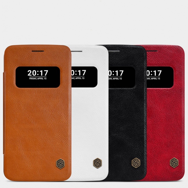 کیف چرمی LG G5 Qin leather case