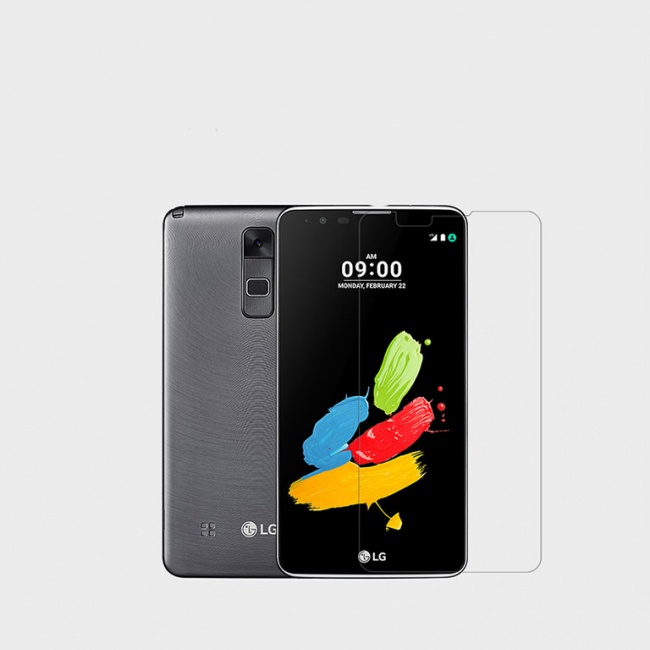 محافظ شفاف صفحه نمایش LG Stylus 2 Super Clear Anti-fingerprint