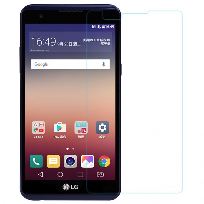 محافظ صفحه نمایش شیشه ای LG X Power H Anti-Explosion Glass