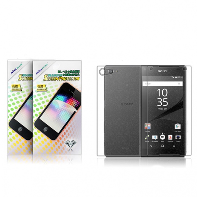 محافظ صفحه نمایش Sony Xperia Z5 Compact Bright diamond protective film