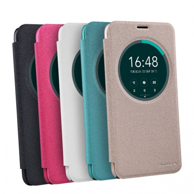 کیف محافظ چرمی نیلکین Nillkin Sparkle Leather Case For Asus Zenfone Selfie ZD551KL