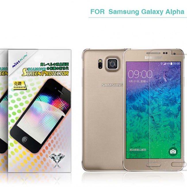 محافظ صفحه نمایش نیلکین Nillkin Bright diamond protective for Samsung Galaxy Alpha