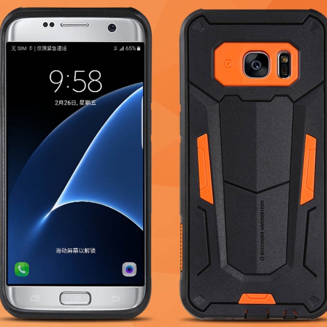 قاب محافظ نیلکین NILLKIN Defender case For Samsung Galaxy S7 Edge