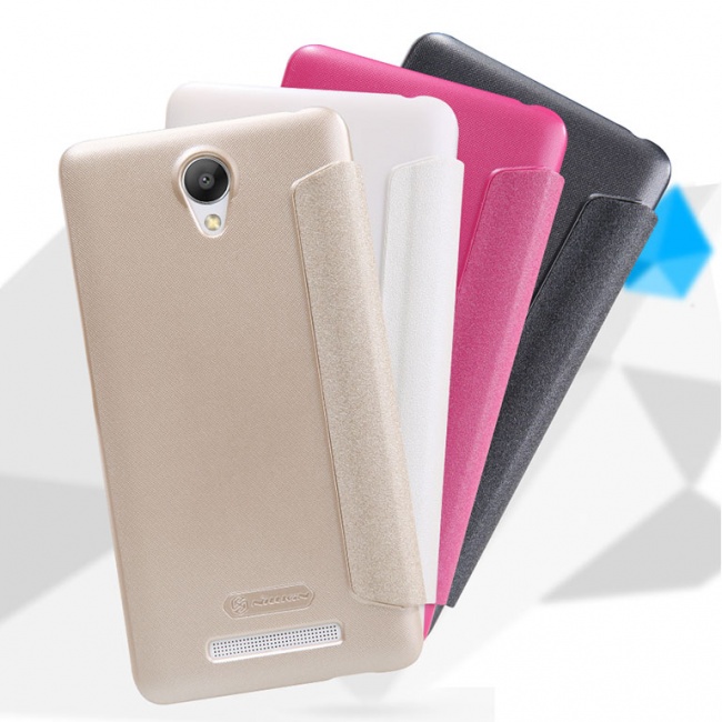 کیف محافظ چرمی نیلکین Nillkin Sparkle Leather Case For Xiaomi RedMi Note 2