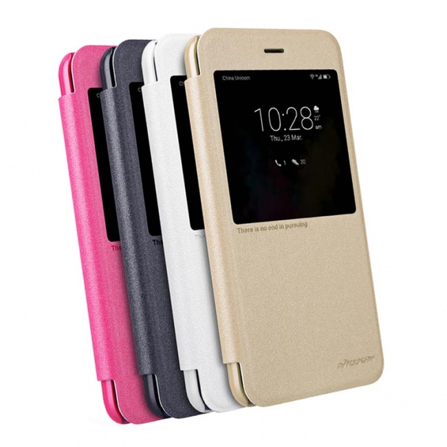 کیف محافظ چرمی نیلکین Nillkin Sparkle Leather Case For Huawei Honor V9