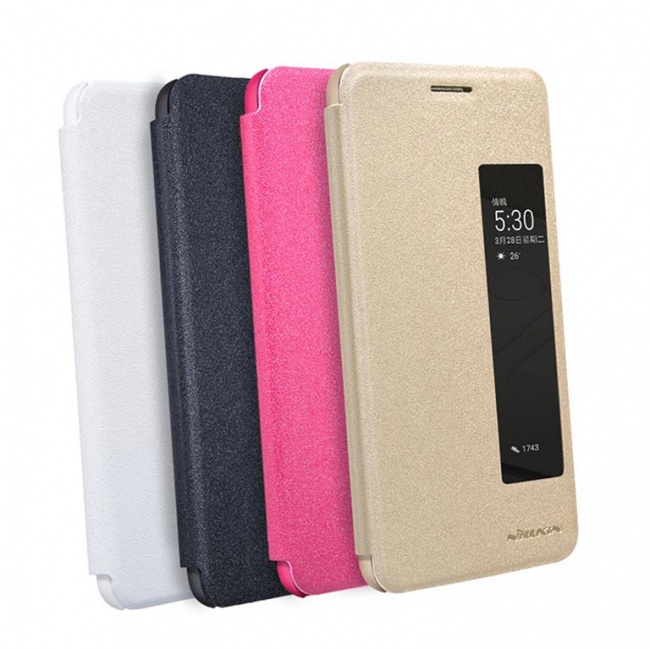 کیف محافظ چرمی نیلکین Nillkin Sparkle Leather Case For Huawei P10