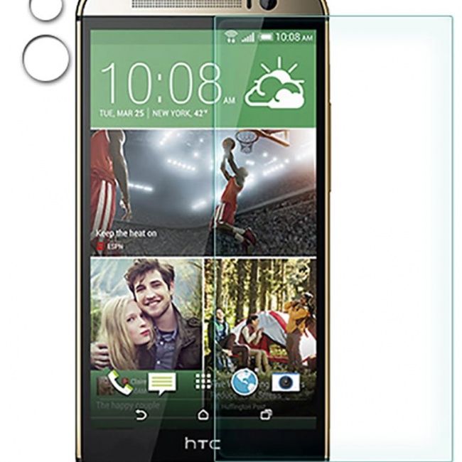 محافظ شیشه ای صفحه نمایش نیلکین HTC One M8 H+Anti-Explosion Glass