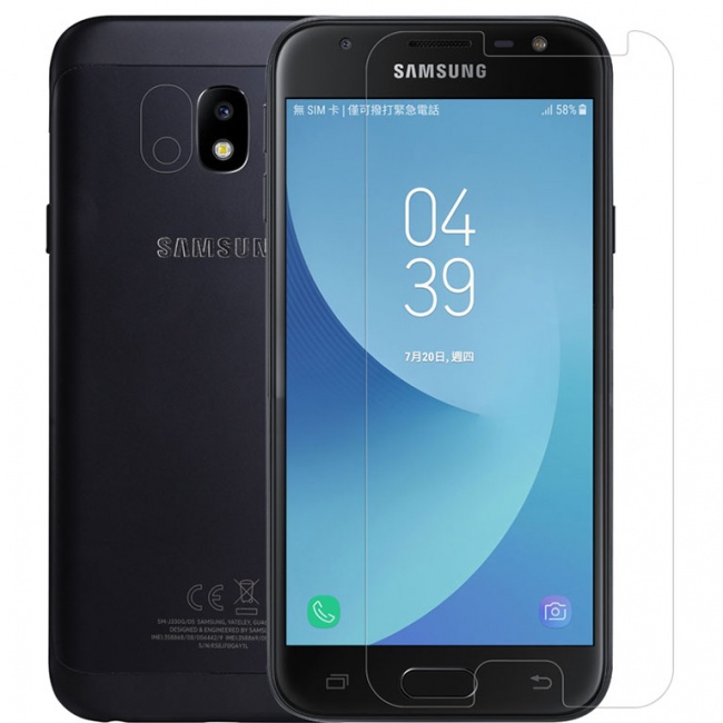 محافظ صفحه نمایش گلس نیلکین Nillkin Amazing H Glass Screen Protector For Samsung Galaxy J3 2017