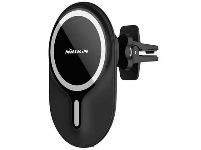 پایه نگهدارنده و شارژر مگنتی داخل خودرو نیلکین Nillkin MagRoad Magnetic Car Mount with Wireless Charging