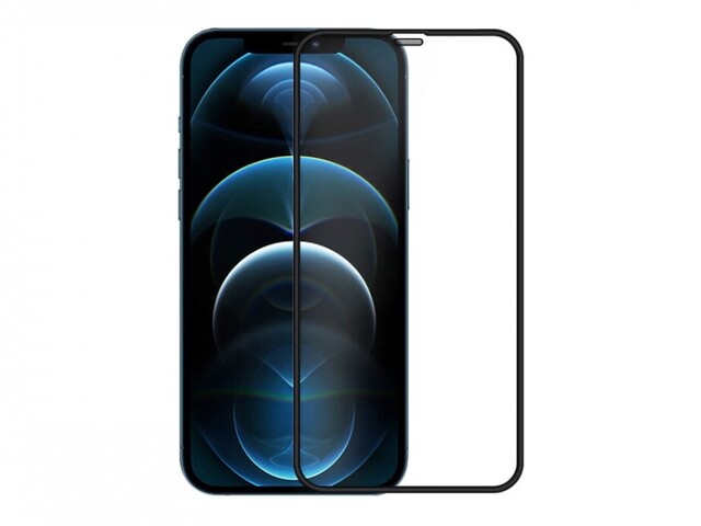 محافظ صفحه نمایش شیشه‌ای نیلکین آیفون ۱۲ پرو مکس - Nillkin iPhone 12 Pro Max PC Full coverage ultra clear