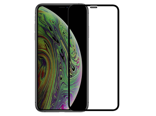 محافظ صفحه نمایش شیشه‌ ای نیلکین آیفون Nillkin 3D CP+ Max Glass Apple iPhone XS Max/11 Pro Max