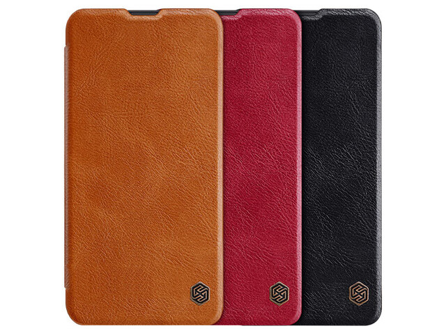 کیف چرمی نیلکین سامسونگ Nillkin Qin Leather Case Samsung Galaxy M10