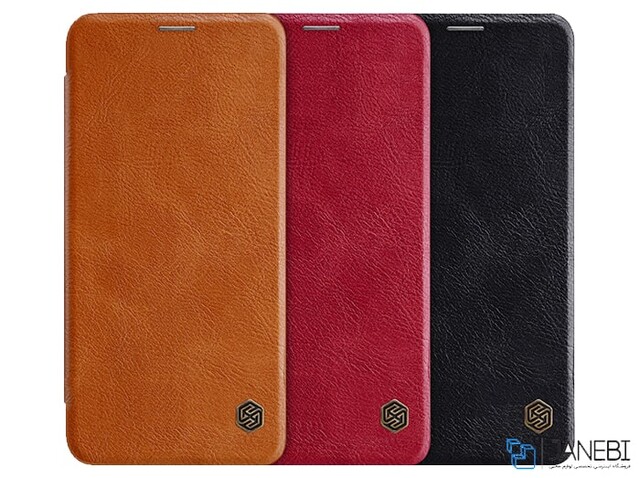 کیف چرمی نیلکین ال جی Nillkin Qin Leather Case LG V40 ThinQ