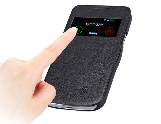 کیف چرمی نیلکین سامسونگ Nillkin Leather Case Samsung Galaxy S4 Mini