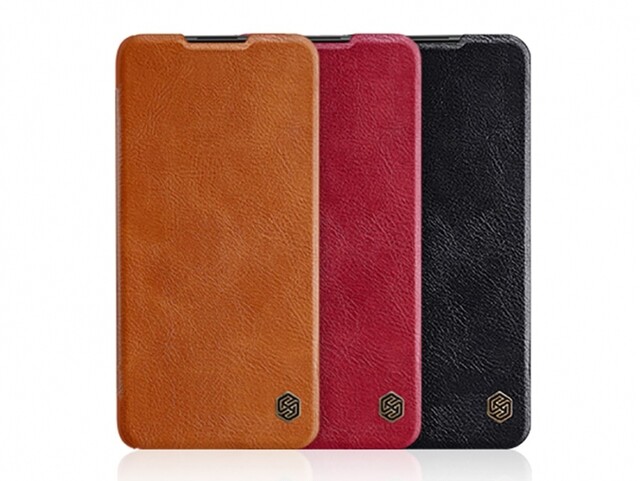 کیف چرمی نیلکین سامسونگ Nillkin Qin Leather Case Xiaomi Redmi Note 9 5G/Note 9T