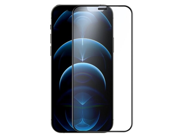 محافظ صفحه نمایش شیشه‌ای مات نیلکین آیفون ۱۲ پرو مکس - Nillkin iPhone 12 Pro Max FogMirror Full coverage matte tempered glass