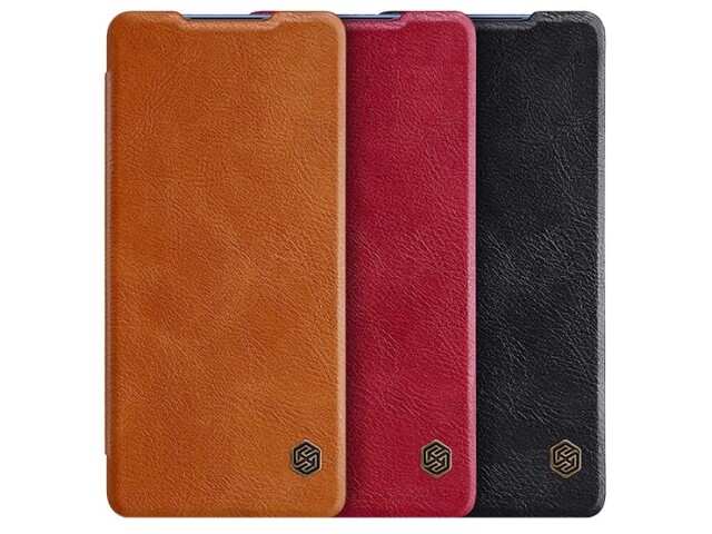 کیف چرمی نیلکین سامسونگ Nillkin Qin Leather Case Samsung Galaxy S20 FE 2020