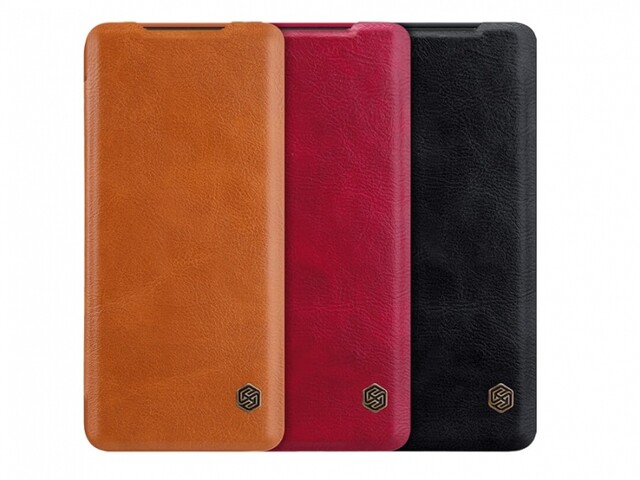 کیف چرمی نیلکین سامسونگ Nillkin Qin Leather Case Samsung Galaxy S20 Plus