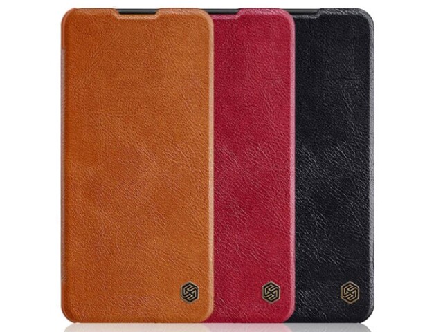 کیف چرمی نیلکین سامسونگ Nillkin Qin Leather Case Samsung A21s