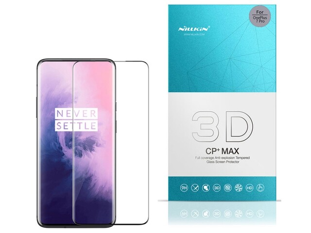 محافظ صفحه نمایش شیشه‌ ای نیلکین وان پلاس Nillkin 3D CP+ Max Glass OnePlus 8