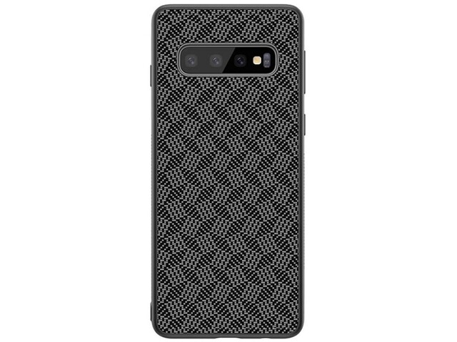 قاب محافظ فیبر نیلکین سامسونگ Nillkin Synthetic Fiber Plaid Case Samsung S10