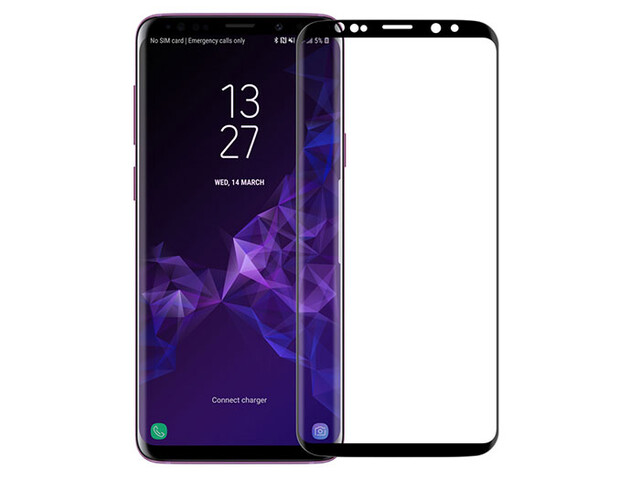 محافظ صفحه نمایش شیشه‌ ای نیلکین سامسونگ Nillkin 3D DS+MAX Glass Samsung Galaxy S9 Plus