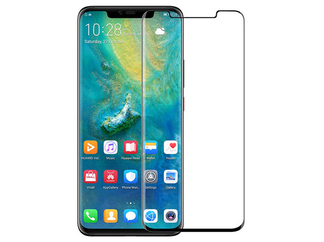 محافظ صفحه نمایش شیشه‌ ای نیلکین هواوی Nillkin 3D DS+MAX Glass Huawei Mate 20 Pro