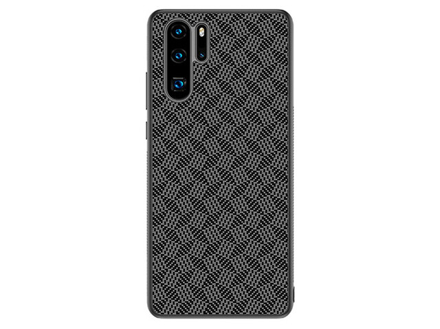 قاب محافظ فیبر نیلکین هواوی Nillkin Synthetic Fiber Plaid Case Huawei P30 Pro