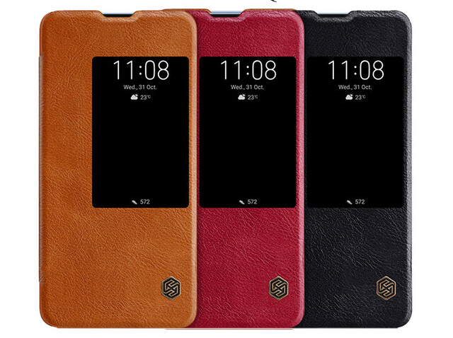 کیف چرمی نیلکین هواوی Nillkin Qin Leather Case Huawei Mate 20